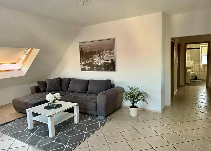 Apartman Exklusives Deluxe-Apartment Ruheoase-Mit Balkon-Parkplatz 7-24 Check-In
