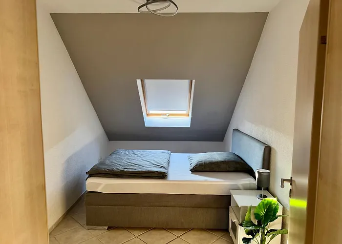 Apartman Exklusives Deluxe-Apartment Ruheoase-Mit Balkon-Parkplatz 7-24 Check-In Bad Nauheim